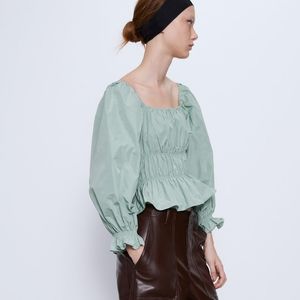 Zara | peplum top